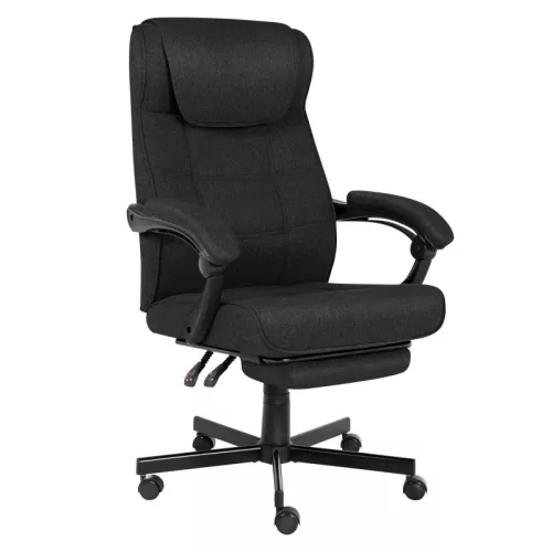 Irodai forgószék , lábtartóval