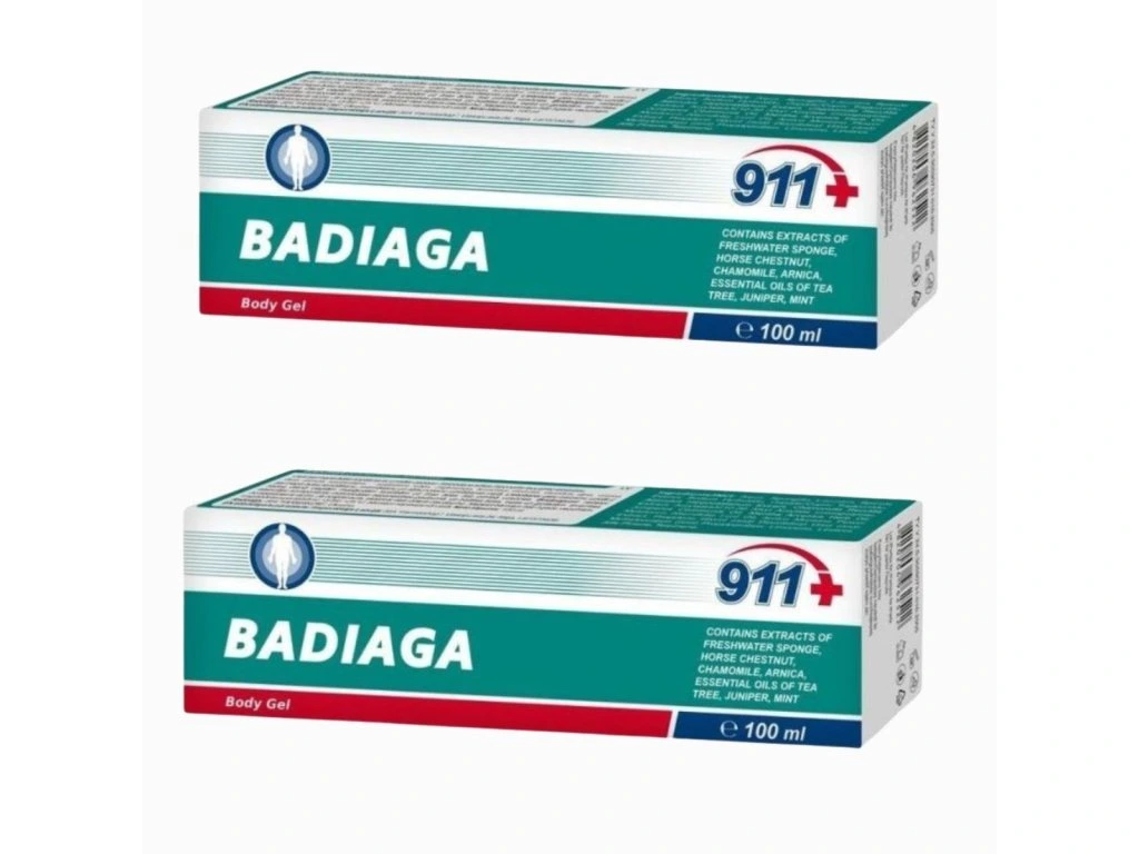 2x Badiaga gél véraláfutásokra és zúzódásokra