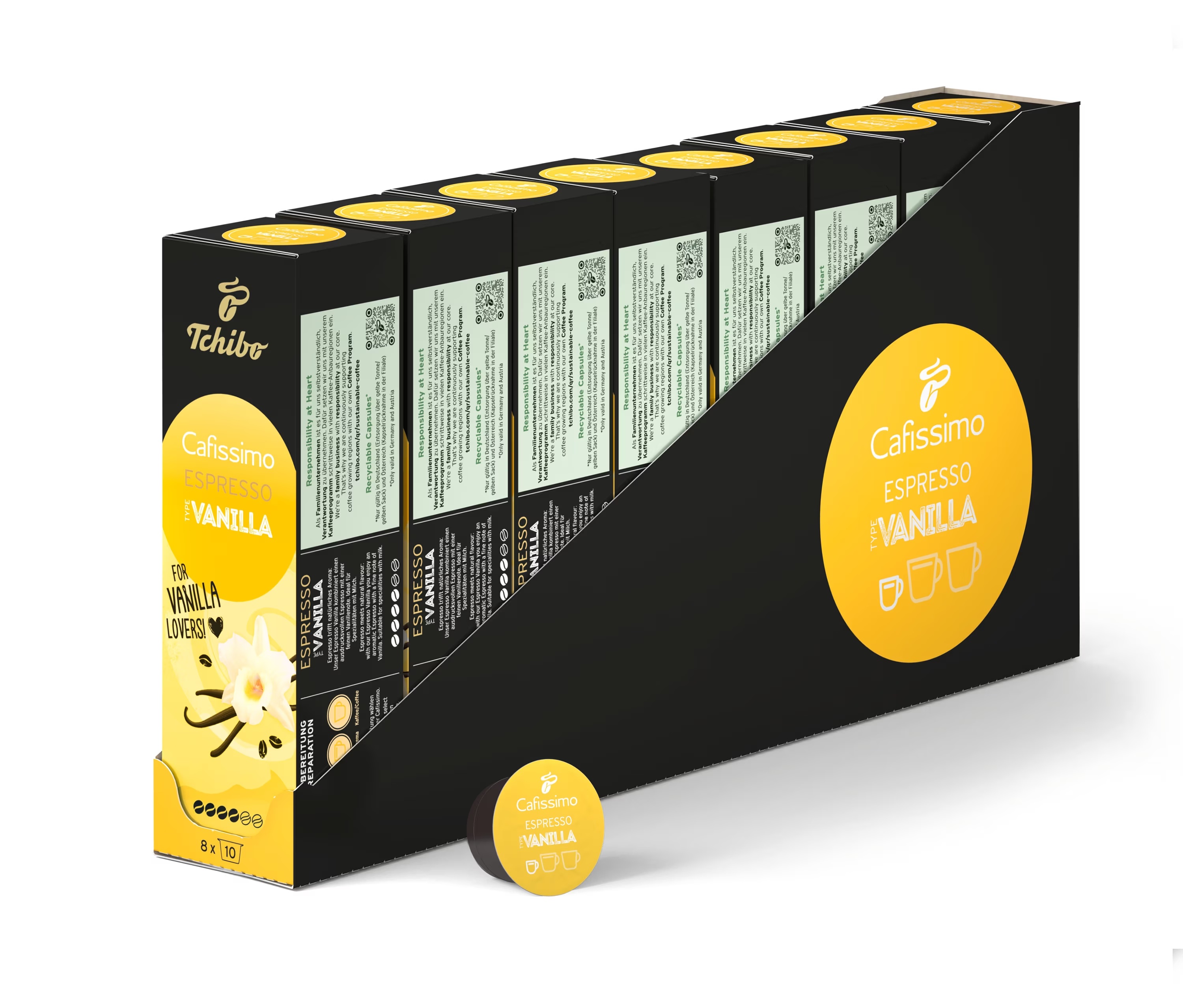 Cafissimo Flavoured Espresso – Vanilla – 80 db kávékapszula