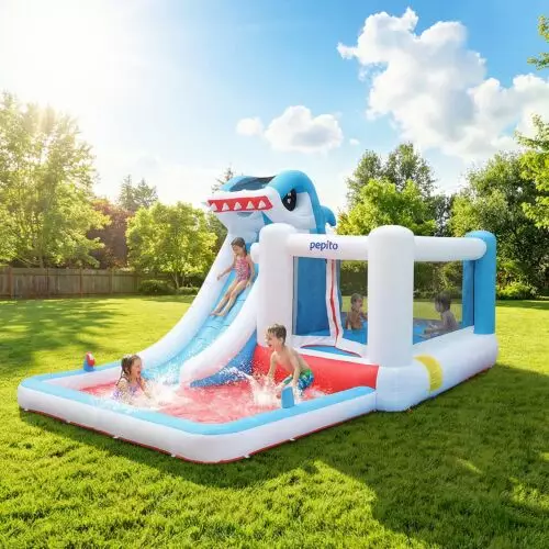 Pepita Shark XL vizes Ugrálóvár
